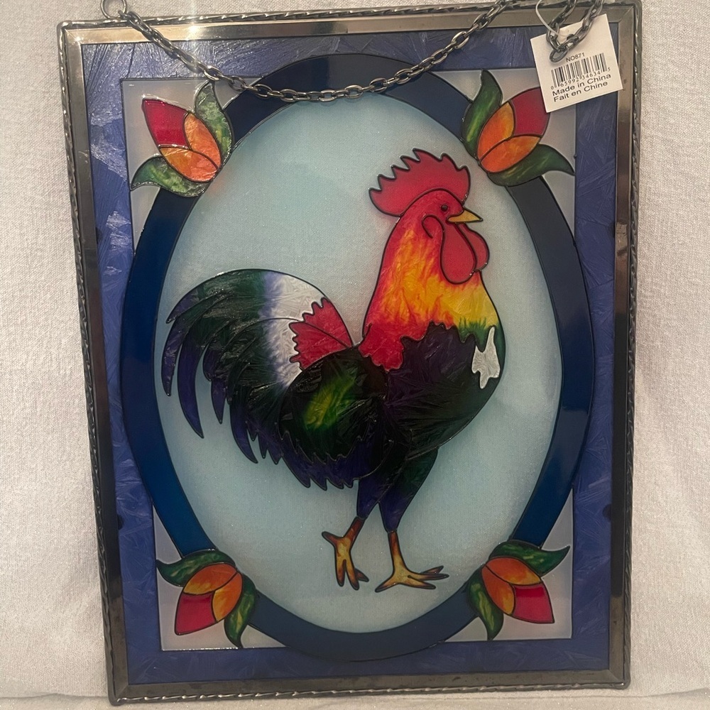 Rooster hanging picture